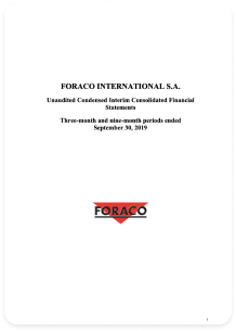 Foraco-Financial-Statements-Q3-2019