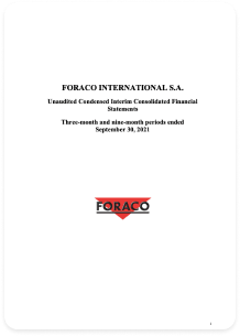 Foraco-Financial-Statements-Q3-2021