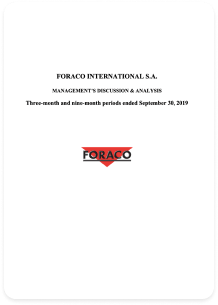 Foraco-MDA-Q3-2019