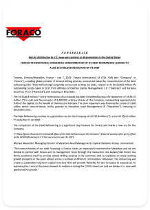 Foraco-Press-Release-Completion-of-the-Debt-Refinancing-July-7-2021